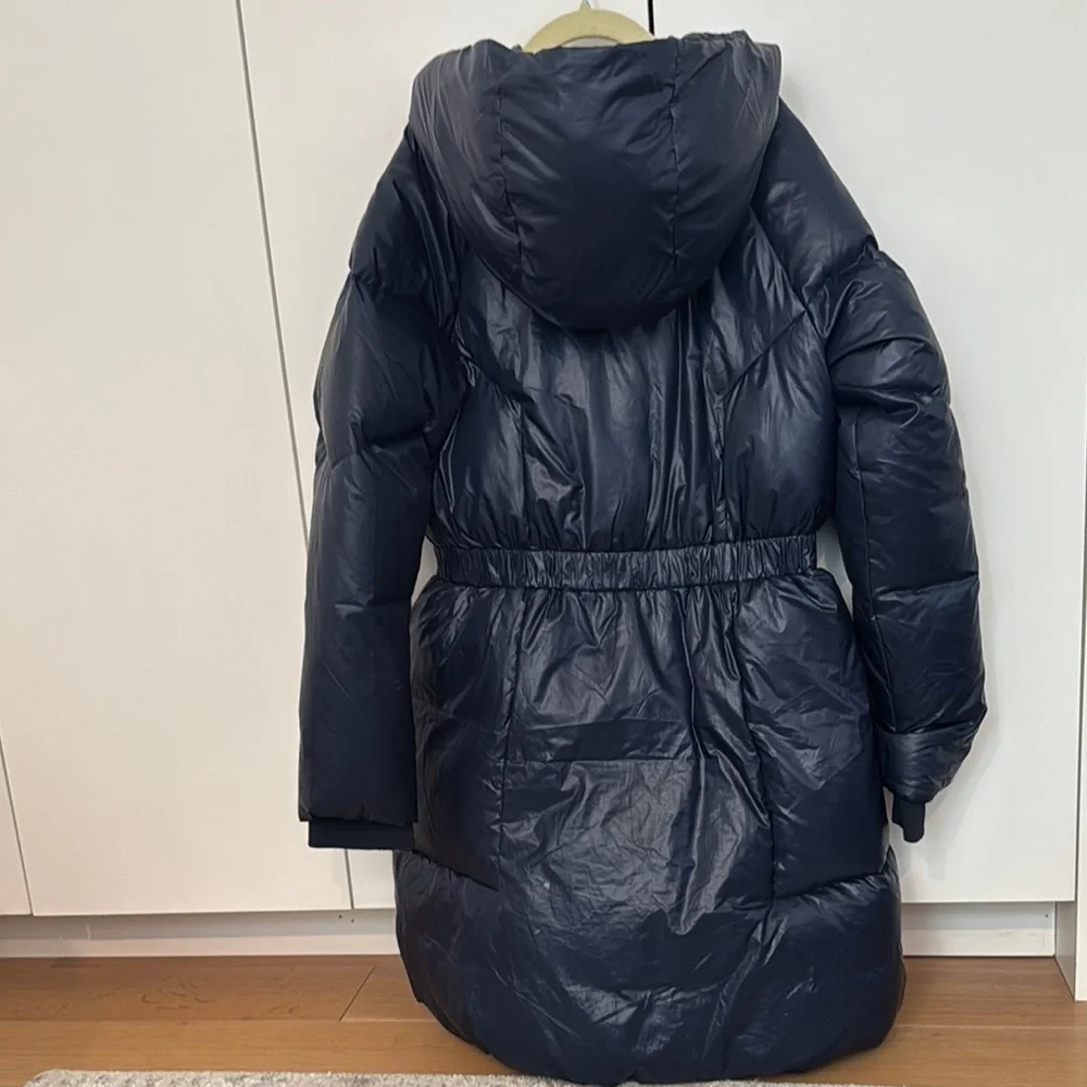 Kids Jacadi  Navy Puffer Coat - Picture 4 of 4